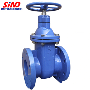 ANSI Cast Iron Metal Seated Sluice Valve